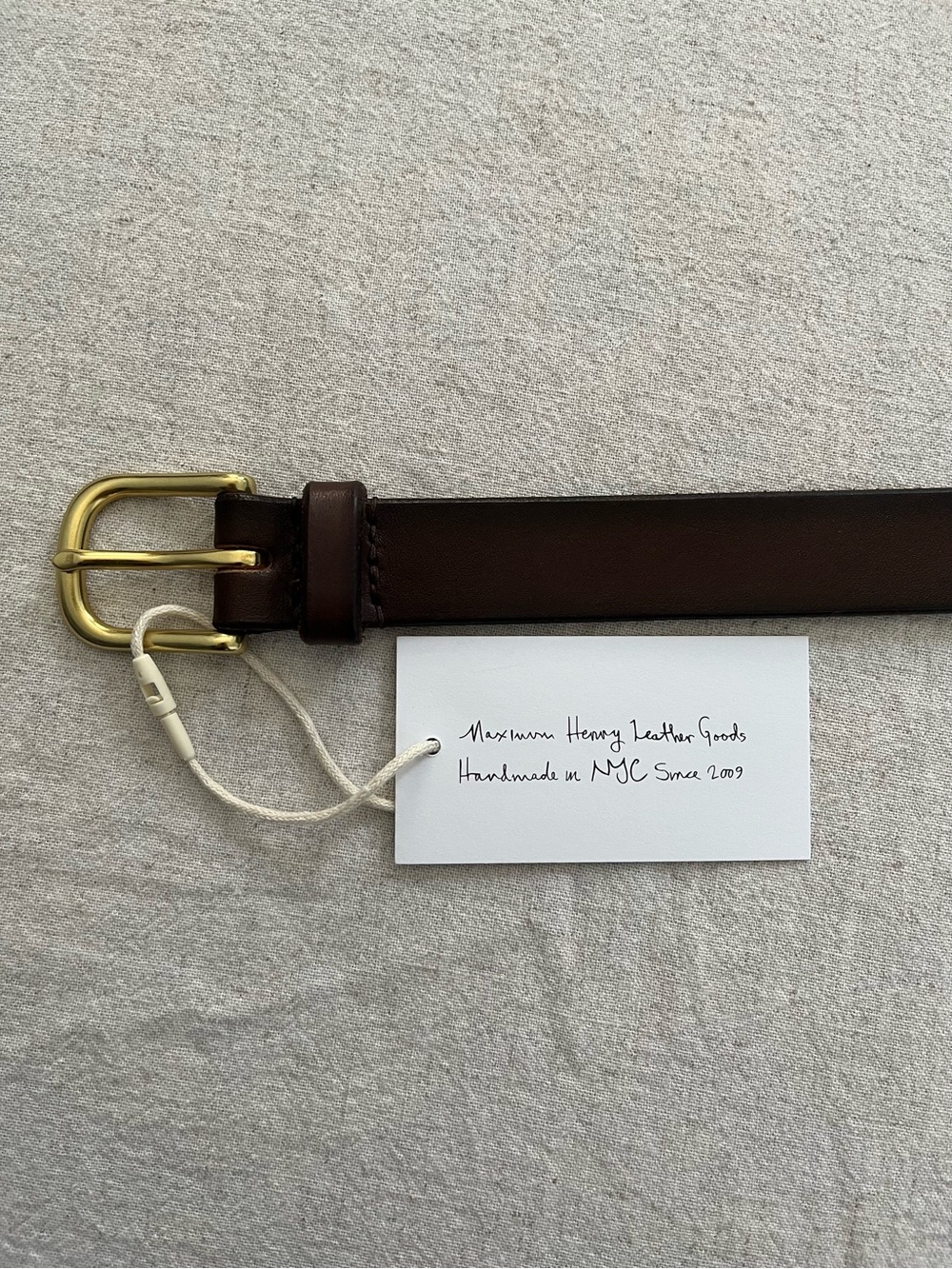 Maximum Henry slim standard belt